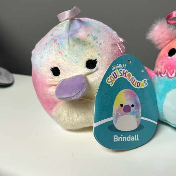 2 New Squishmallows 4” Gala and Brindall - Picture 2 of 3